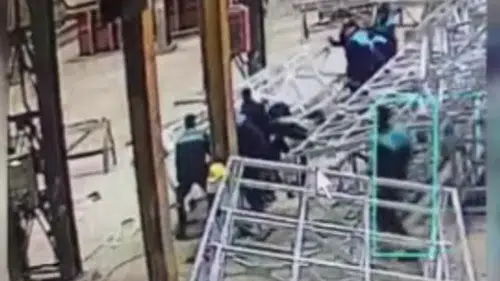 Ankara'da korkunç kaza: Çelik konstrüksiyonun altında kalan işçi yaşamını yitirdi