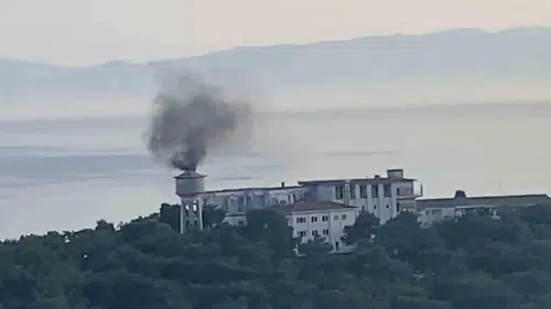 Tarihi Heybeliada Sanatoryumu'nda yangın alarmı: Polis inceleme başlattı