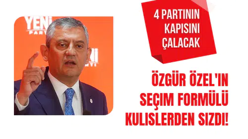 Özgür Özel'in "Türkiye İttifakı" için temas hazırlığında olduğu iddia edildi