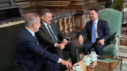 Bakanlar Fidan, Gürlek ve Çiftçi Brüksel'de bir araya geldi
