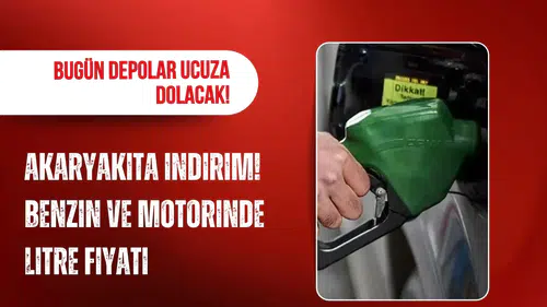 Motorine 4,95 TL indirim geldi: 6 Ekim 2026 benzin ve güncel motorin fiyatları