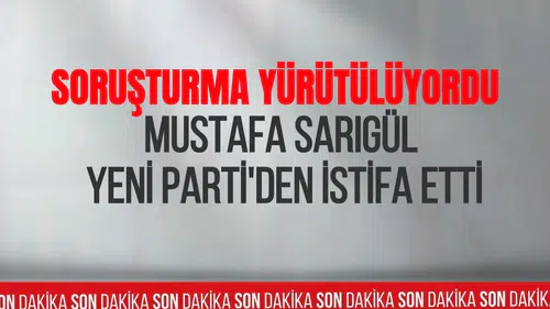 Mustafa Sarıgül'den sürpriz karar: Siyasi geleceğiyle ilgili yeni gelişme