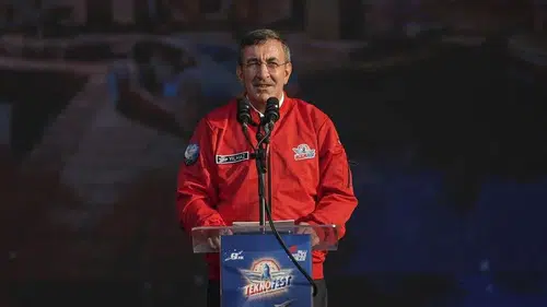 Cevdet Yılmaz TEKNOFEST'te konuştu: "Gençler teknoloji üretecek"