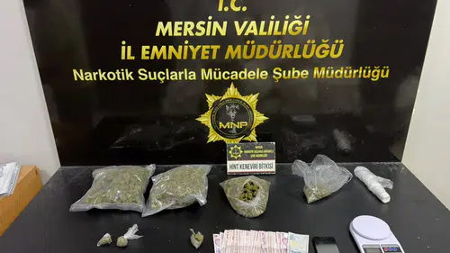 Mersin'de uyuşturucu operasyonu: 4 kişi tutuklandı