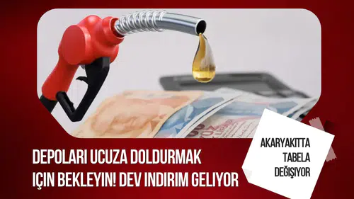 Benzine 5,65 TL indirim geliyor! İstanbul, Ankara ve İzmir'de yeni akaryakıt fiyatları belli oldu