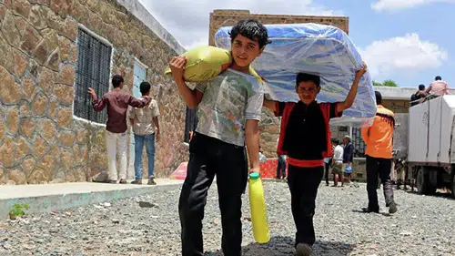 Yemen'de 800 bin kişiye gıda yardımı ulaştırılamıyor
