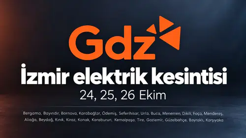 İzmir'de 24, 25 ve 26 Ekim'de hangi ilçelerde elektrik kesintisi var ve saat kaçta bitecek?
