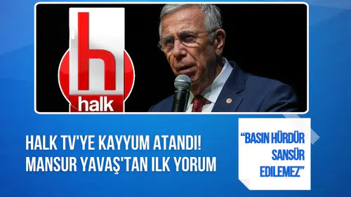 Halk TV'ye kayyum iddiasına Mansur Yavaş'tan tepki: Basın özgürlüğüne müdahale