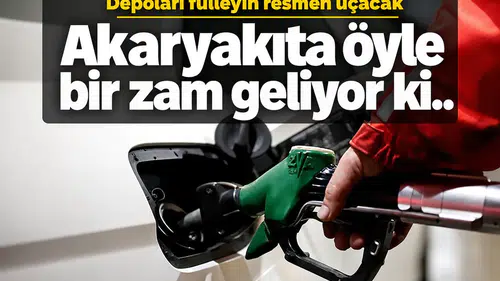 Motorin ve Benzine Gece Yarısı Zam Geliyor