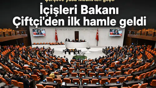 Çerçeve Yasa Meclis'ten Geçti, İçişleri Bakanı Çiftçi Güvenlik Toplantısı Düzenliyor