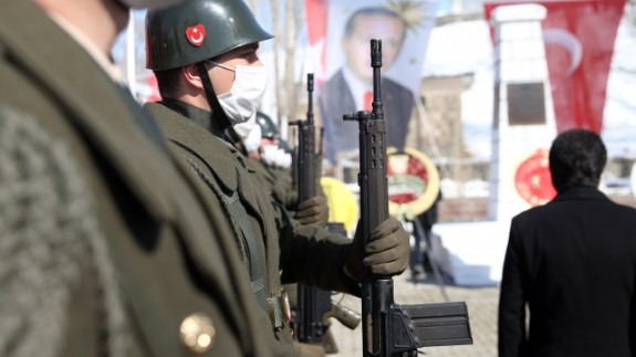 Erzurum'daki Alaca şehitleri 103. yılında törenle anıldı