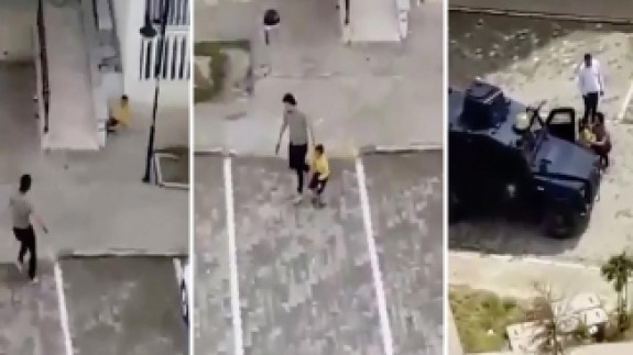 Çocukları silahla kovalayan polis açığa alındı!