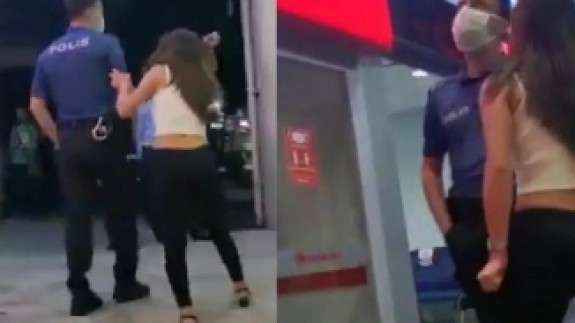 Üsküdar'da bir kadın polislere küfür edip ısırdı: 'Sizi öldürdüklerine seviniyorum'