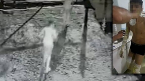 Korku filmi gibi: Girdikleri konteyner bomba gibi patladı