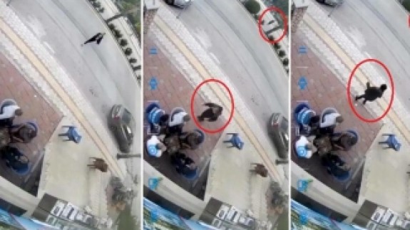 Hatay'da insanlıktan utandıran görüntüler: Satırla dövülen kadın yardım istedi,  erkekler tavla oynamaya devam etti!