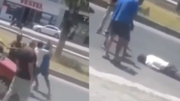 Trafikte yumrukla saldırdığı adam güreşçi çıktı: Tek hareketle bayılttı,  yaşam savaşı veriyor