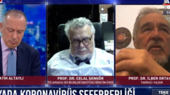 Prof. Dr. Celal Şengör canlı yayında uyuyakaldı!