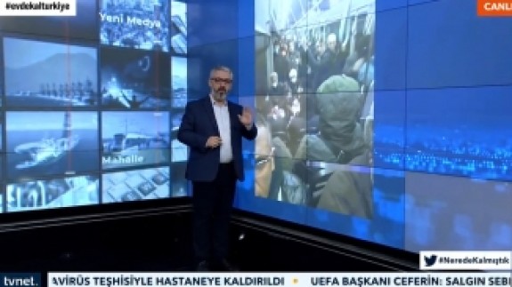 Canlı yayında başına gelmeyen kalmadı: Sunucu Erem Şentürk'ü önce elektrik çarptı sonra ayağı kaydı!