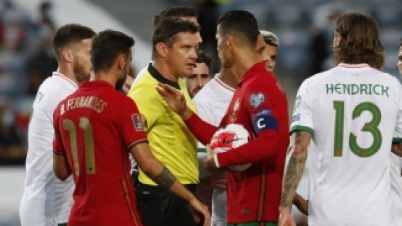 Rakibine tokat attı! Cristiano Ronaldo'dan şaşırtan hareket