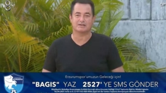 Erzurumspor için yardım kampanyası düzenliyordu: Acun Ilıcalı'yı canlı yayında şoke eden yanıt