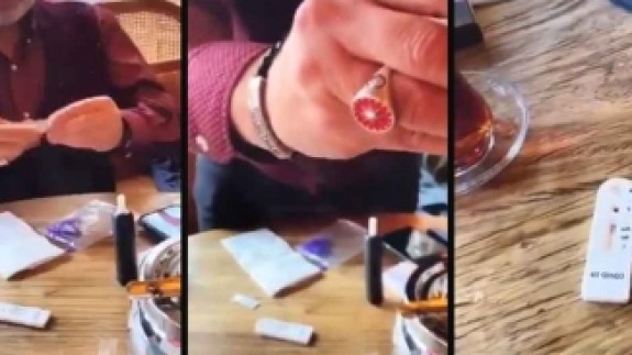 Skandal görüntüler: Ethem Sancak'ın yeğeni sosyal medyadan koronavirüs testi yaptı