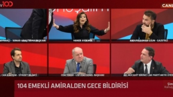 Mücahit Birinci ve Hakan Bayrakçı arasında canlı yayında büyük kavga!