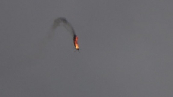 Suriye Ordusu'na ait bir helikopter daha düşürüldü!