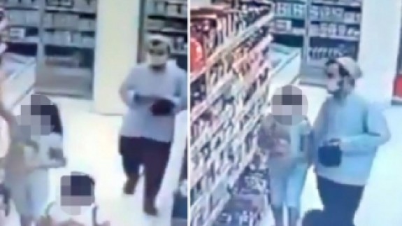 İnsanlığımızdan utandık! Markette alışveriş yapan kız çocuğunu istismar etti