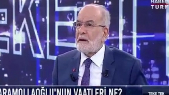 Temel Karamollaoğlu canlı yayında rezil oldu: Reklam arasından sonra kıvırdı
