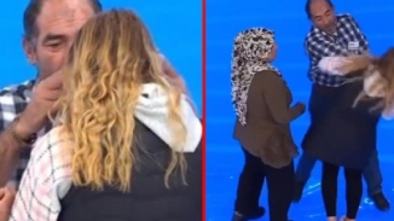 Müge Anlı'da stüdyoyu buz kestiren anlar: Sarıldığı kızını bir anda tokatladı