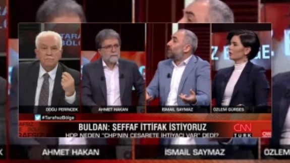 Doğu Perinçek ile İsmail Saymaz arasında gerginlik: 'Çin,  PKK ile barışsın öbür gün dağdasınız'