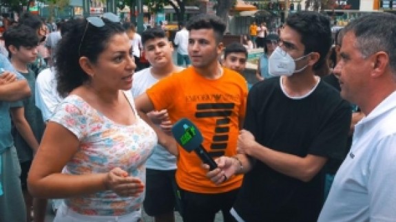 Sokak röportajında gaziye söylenen sözler sosyal medyada tepki topladı