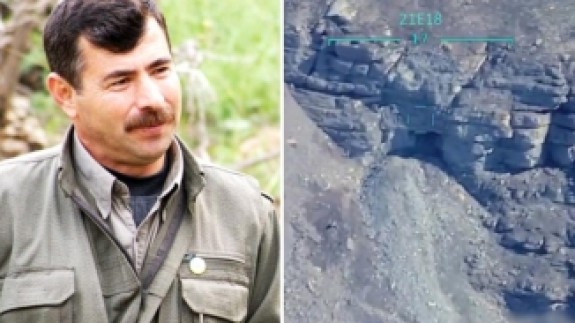 Milli Savunma Bakanlığı,  PKK'nın Suriye sorumlusu Sofi Nurettin'in vurulma anı görüntülerini paylaştı