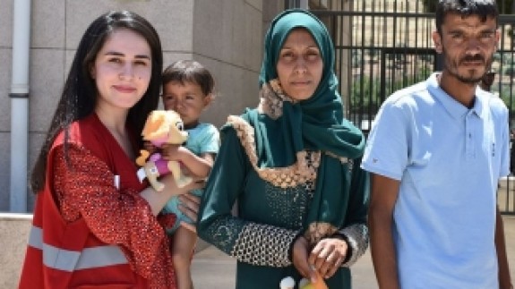 AA'nın hikayesini duyurduğu Aye bebek Türkiye'de tedavi olacak