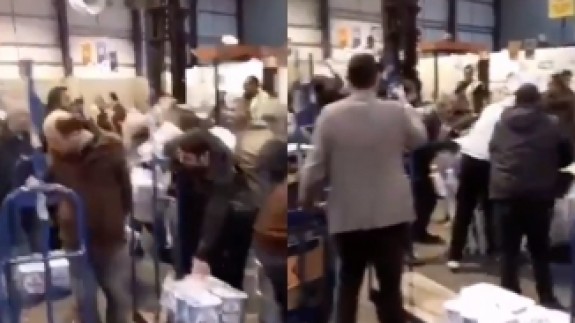 Markette büyük izdiham: Tuvalet kağıdı saniyeler içerisinde tükendi!