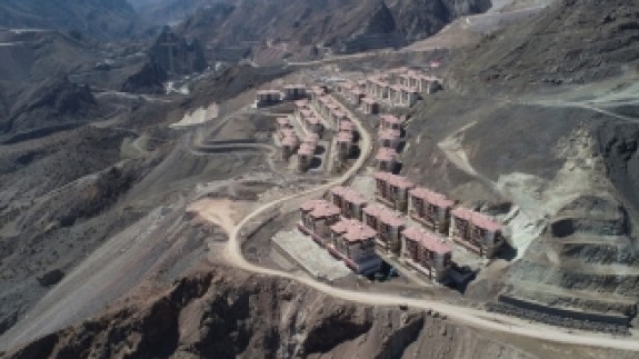  Yusufeli yeni yerleşim yeri inşasında sona yaklaşılıyor