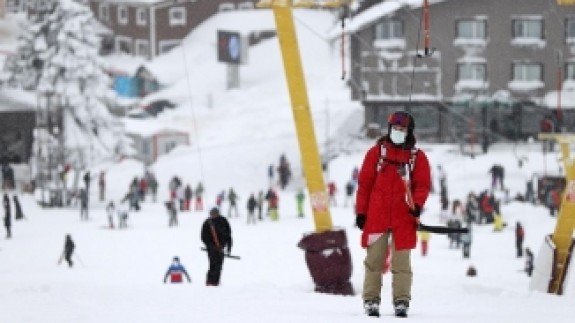 Kayak turizminin zirvesi: Uludağ