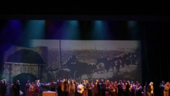 'Yeniden Doğuş' operasının dünya prömiyeri yapıldı