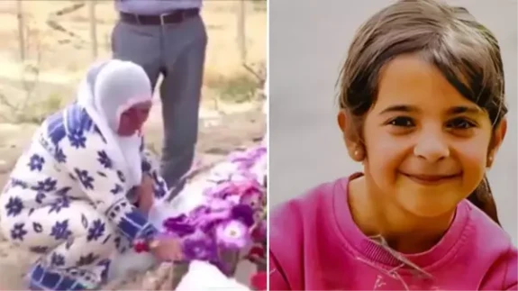 Narin'in mezarı başındaki akrabasının yaktığı ağıt tüyler ürpertti!