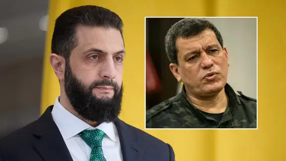 Suriye’de dikkat çeken görüşme: Şara, YPG elebaşlarıyla bir araya geldi