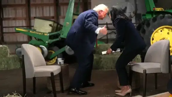 Trump canlı yayında röportajı yarıda kesti: "Artık yeter"
