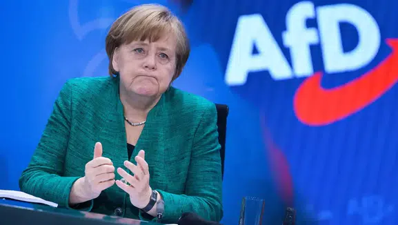 Angela Merkel'den AfD çıkışı: "Kalbim kan ağlıyor"