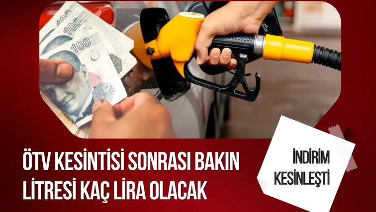 Benzin ve motorinde indirim kesinleşti: ÖTV düzenlemesi sonrası yeni fiyatlar belli oluyor