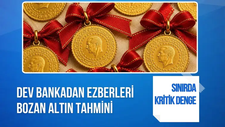 Goldman Sachs'tan dikkat çeken altın tahmini: 2026 sonu hedefi 4.900 dolar