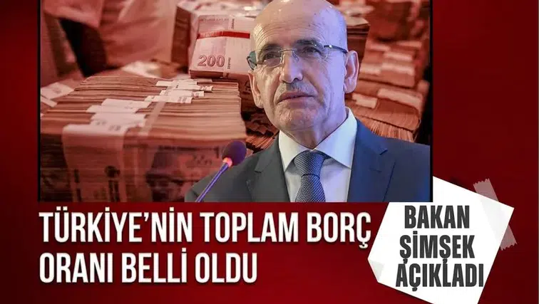 Bakan Şimşek açıkladı! Türkiye'nin borçluluk oranı bakın kaç çıktı?