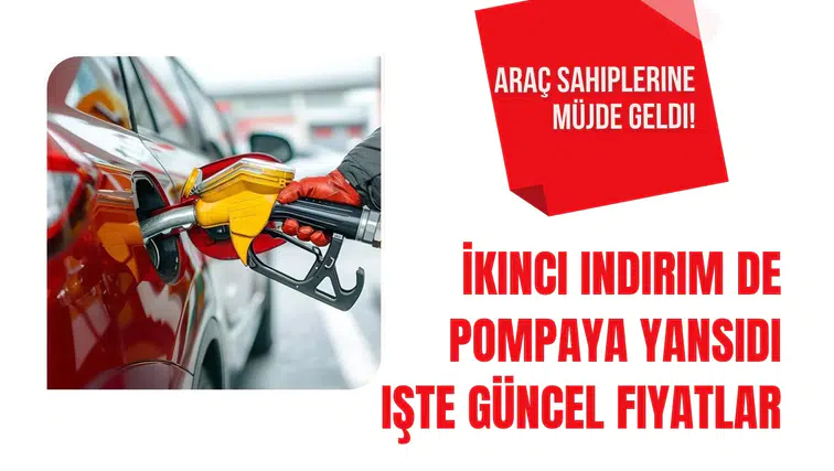 Araç Sahiplerine Sevindirici Haber: İkinci İndirim Pompa Fiyatlarına Yansıdı!