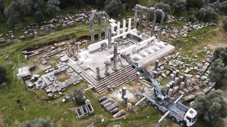 Zeus Tapınağı eski ihtişamına kavuşacak