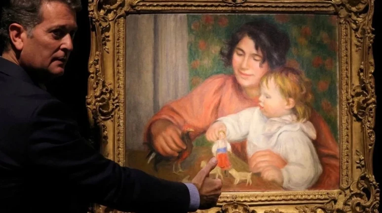 Paris'teki Gizli Renoir Tablosu 88 Milyon TL’ye satıldı