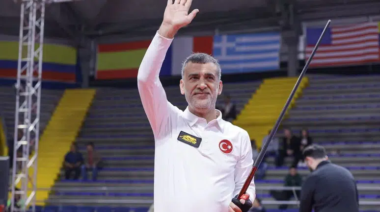 Milli bilardocu Tayfun Taşdemir bronz madalya kazandı