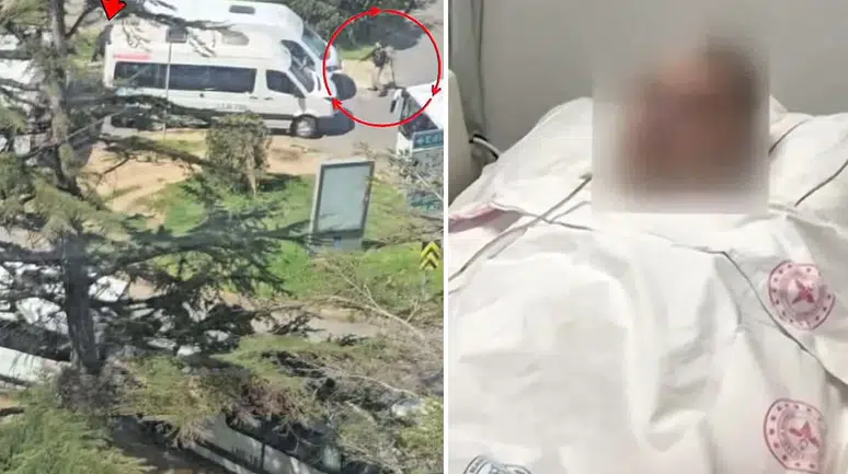 İsrail Konsolosluğu saldırısında polis arabanın altından müdahale etti! Yaralı polisten mesaj geldi